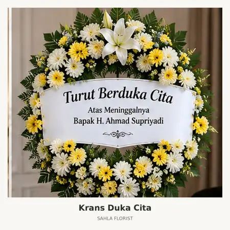 Krans Bunga Duka Lamandau
